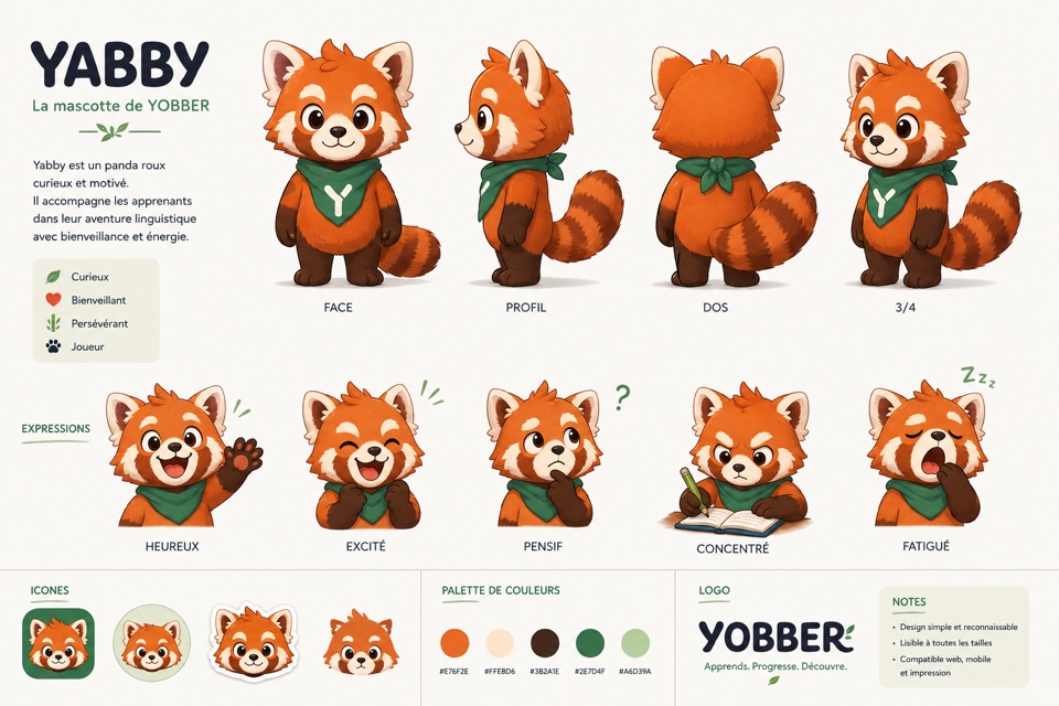 Yabby, le panda roux de Yobber